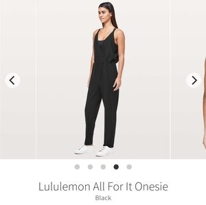 Lululemon All for it Onesie